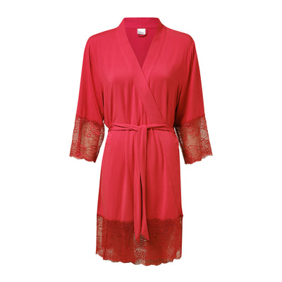 Pearl Design Stockholm Holiday Robe Lace Red dream