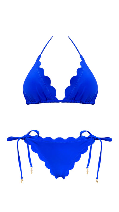 Kaanda Beach life Venus bikini blue