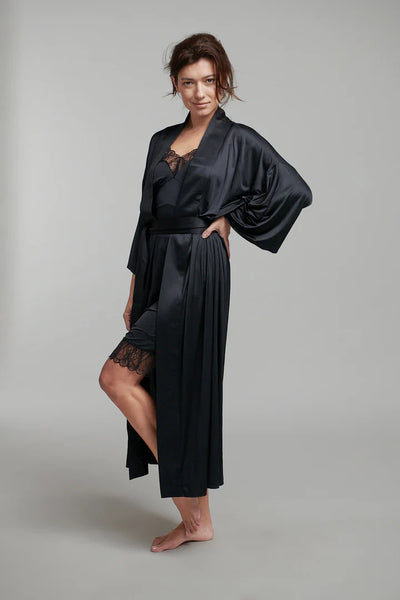 Chambres Kelly Kimono Maxi Classic Black