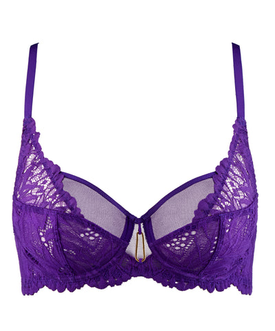 Aubade Flowermania Comfort Full Bra Poison Purple