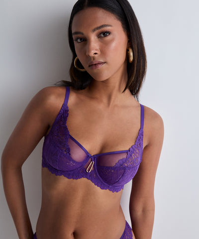 Aubade Flowermania Comfort Full Bra Poison Purple