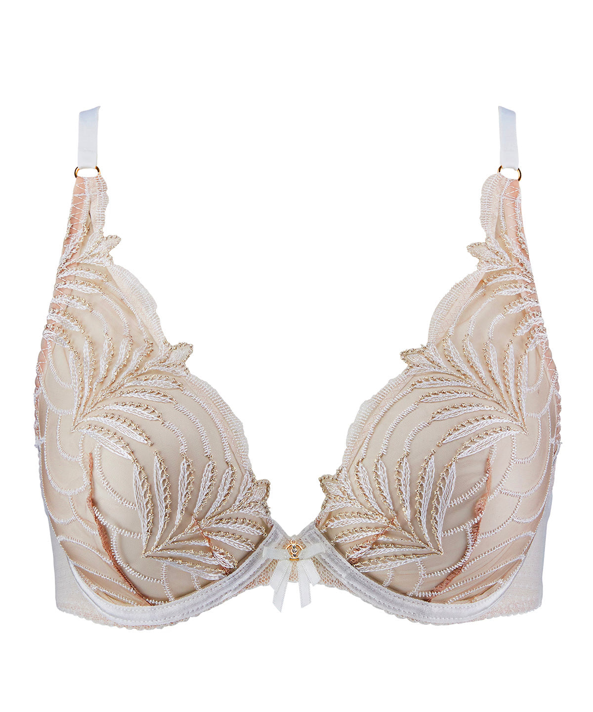 Aubade Hypnolove Triangle Bra Gold Feather