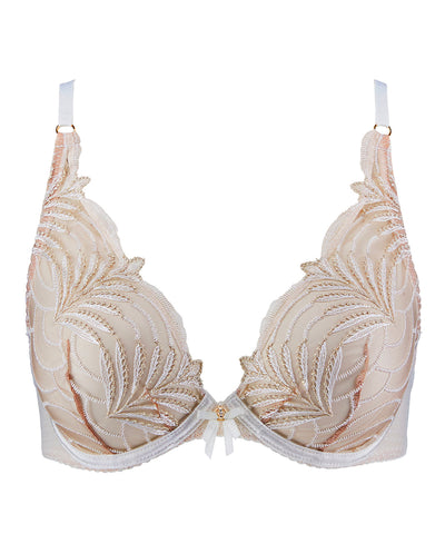 Aubade Hypnolove Triangle Bra Gold Feather