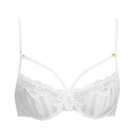 Andres Sarda Johnson Full Cup Wire bra White