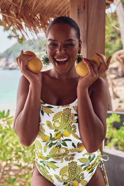 Rosa Faia Jessy Swimsuit Lemon