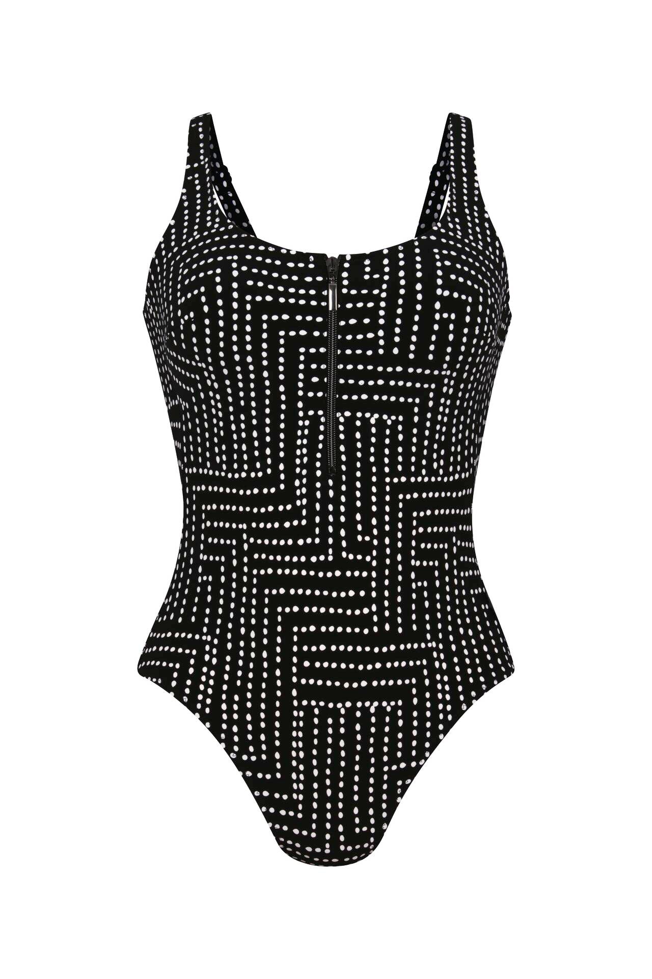 Rosa Faia Elouise Swimsuit Black Dots