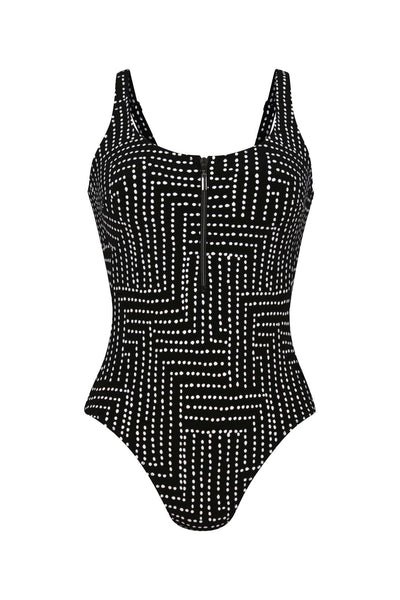 Rosa Faia Elouise Swimsuit Black Dots