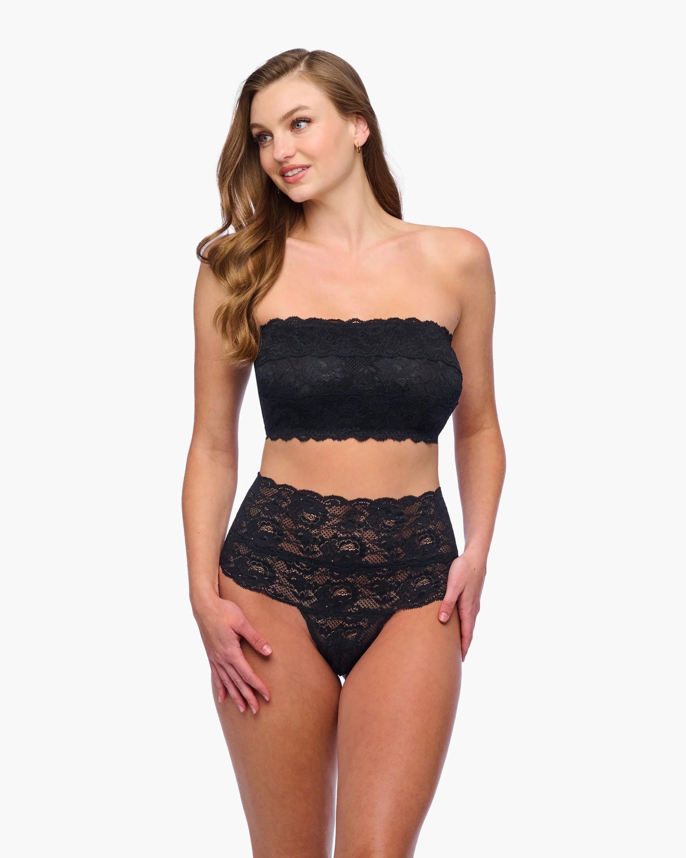 Cosabella High waisted Thong Black