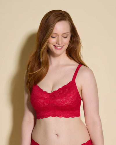 Cosabella Never say never Curvy Sweetie bralette Mystic red