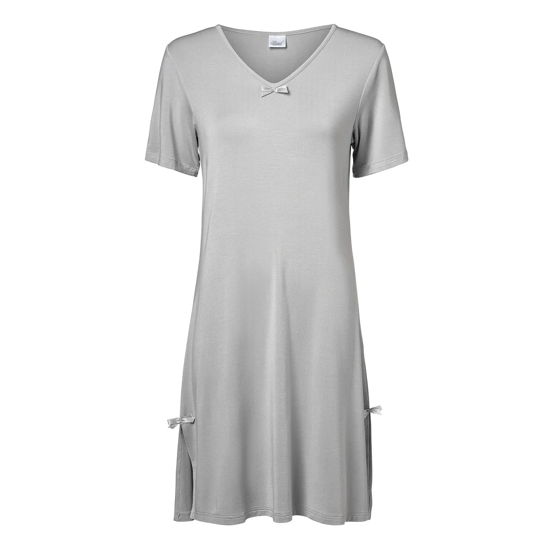Pearl Design Stockholm Noelia S/S Night Dress Silver Grey