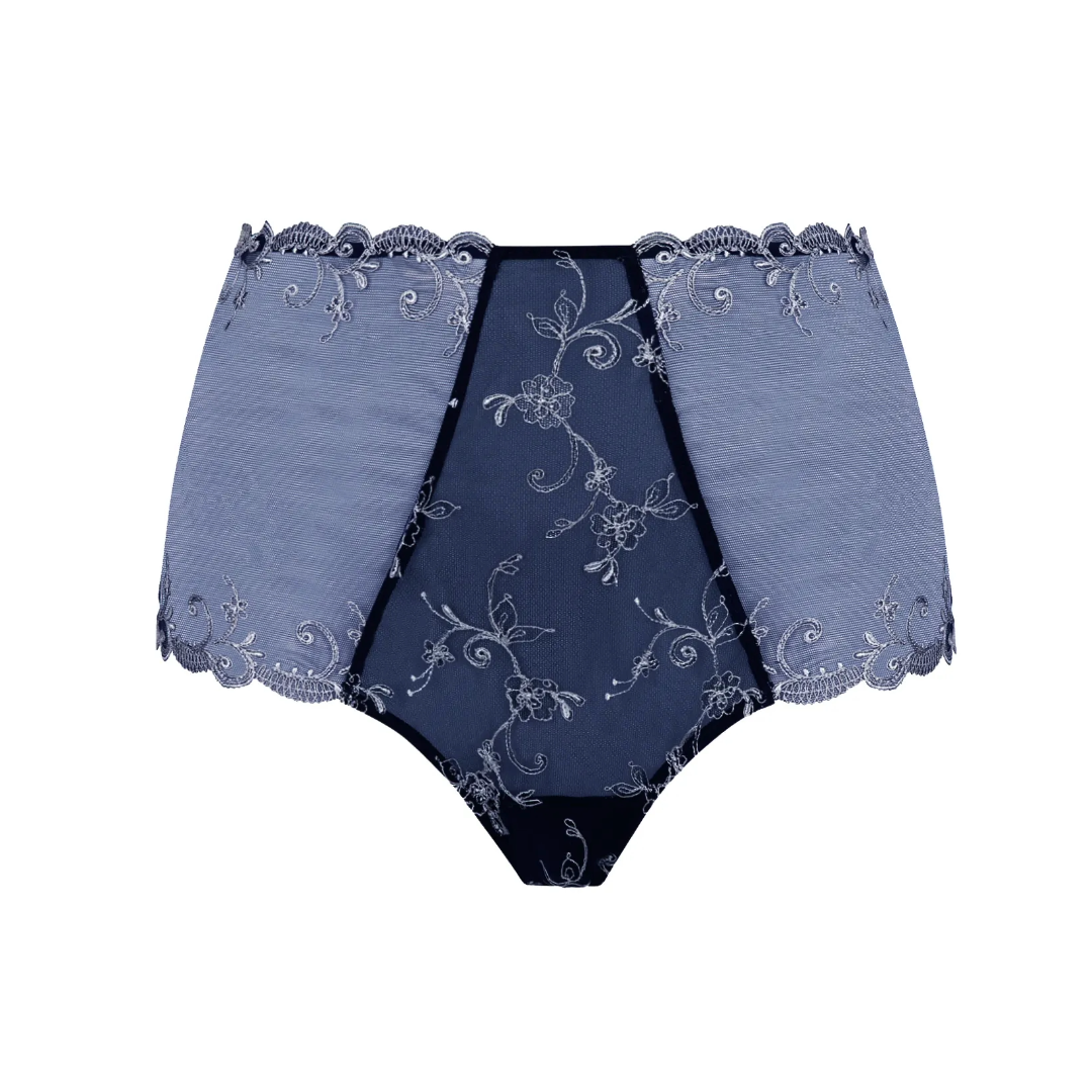 Lise Charmel Deesse en glam Shorty Marine Argent