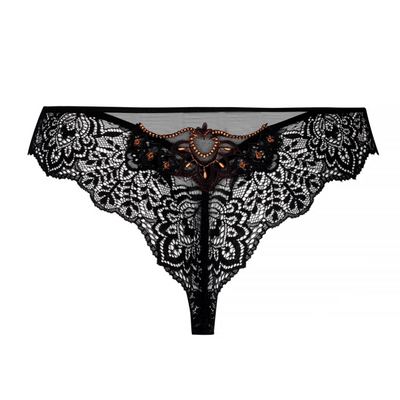 Lise Charmel Fauve Amour Thong Ambre Panthere
