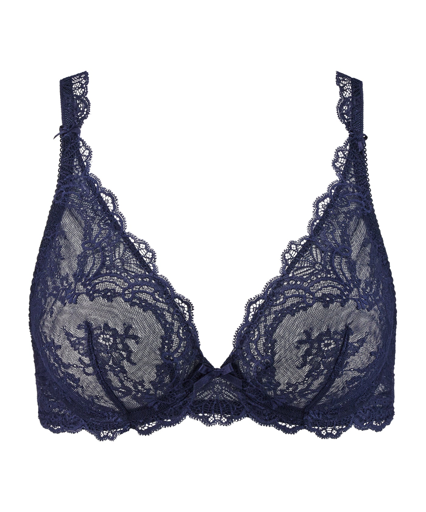 Aubade Danse Des Sens triangle plunge bra Everblue