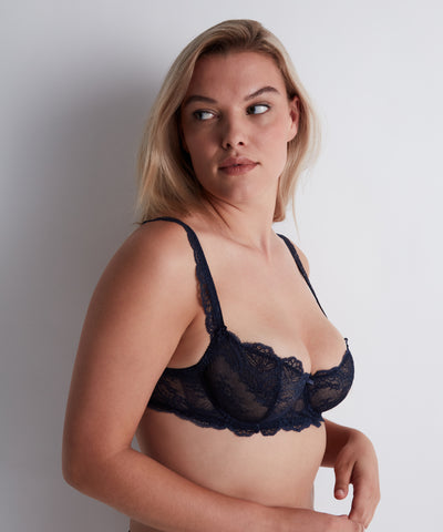 Aubade Danse Des Sens Half Cup bra Everblue