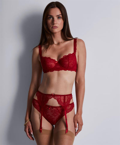 Aubade Danse Des Sens Half Cup bra Irresistible Red