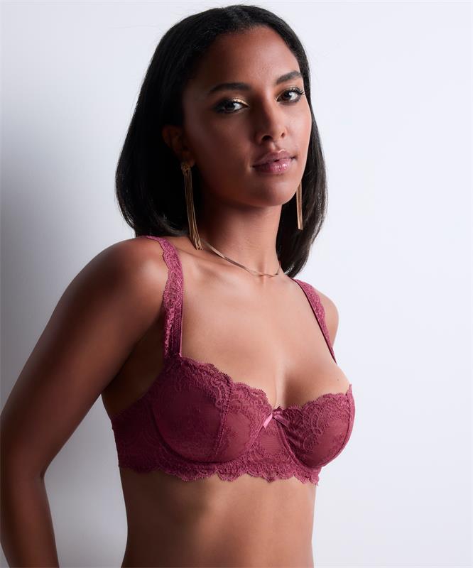Aubade Danse Des Sens Half Cup Bra Mulberry