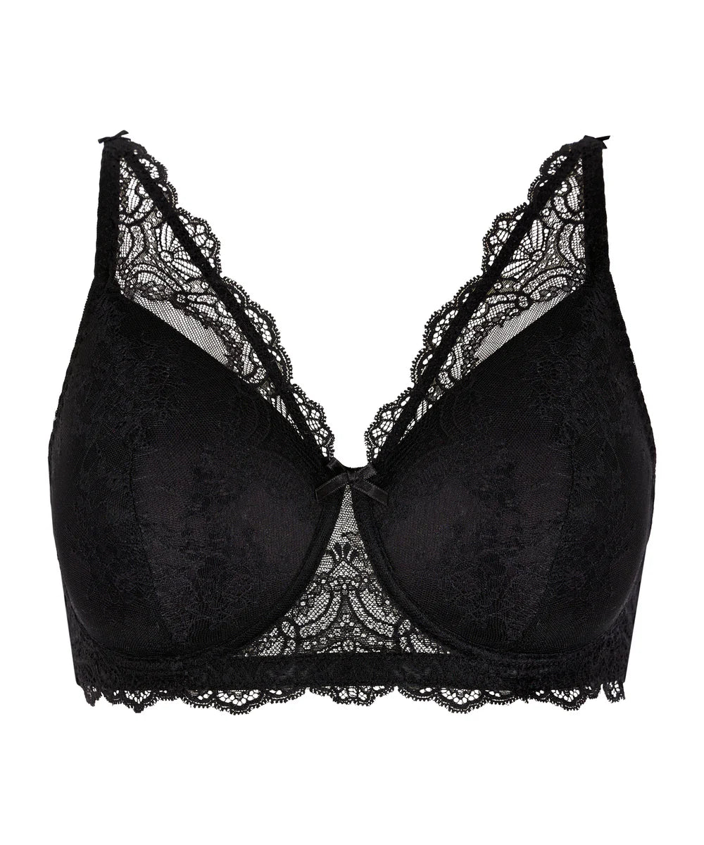 Aubade Danse des Sens Soft Post-operative Full Cup Bra Noir