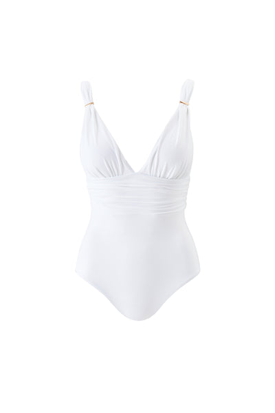 Melissa Odabash PANAREA SWIMSUIT White