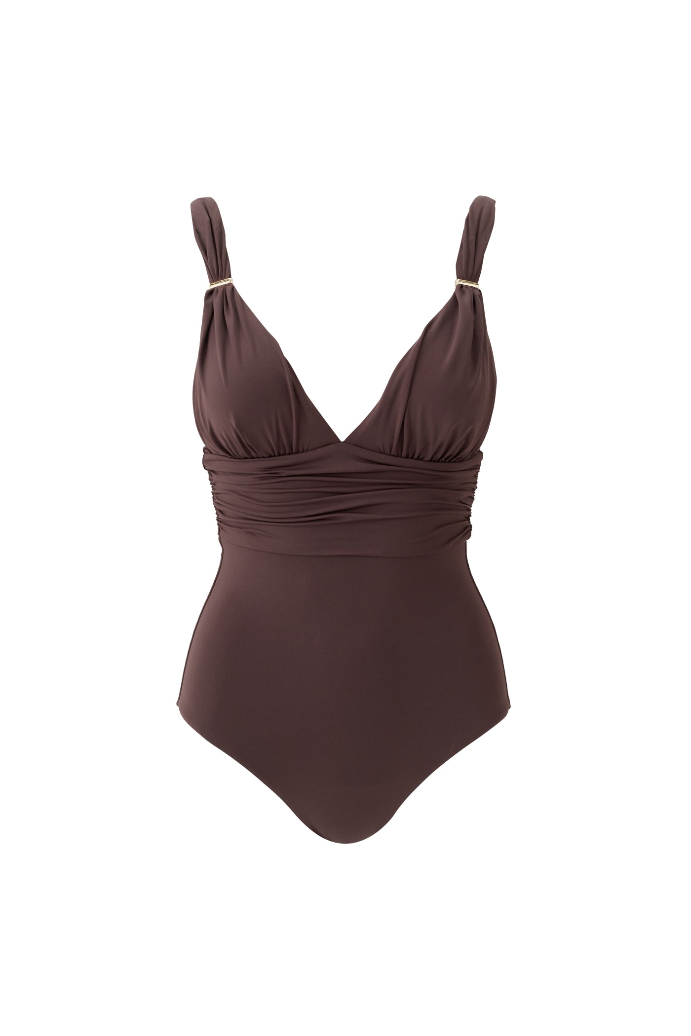 Melissa Odabash PANAREA SWIMSUIT Brown