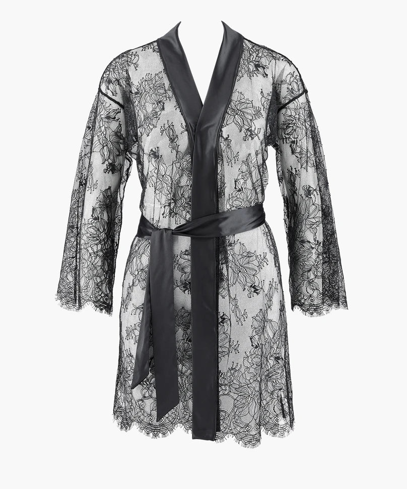 Aubade HISTOIRE D’UN SOIR Kimono Black