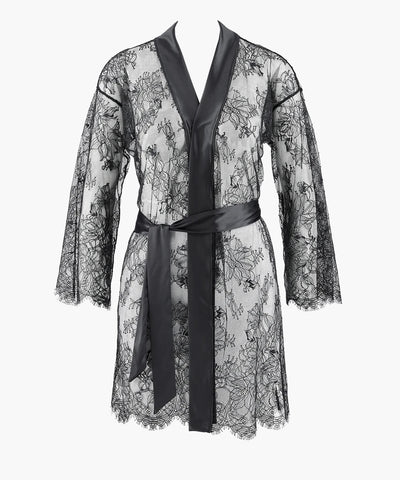 Aubade HISTOIRE D’UN SOIR Kimono Black