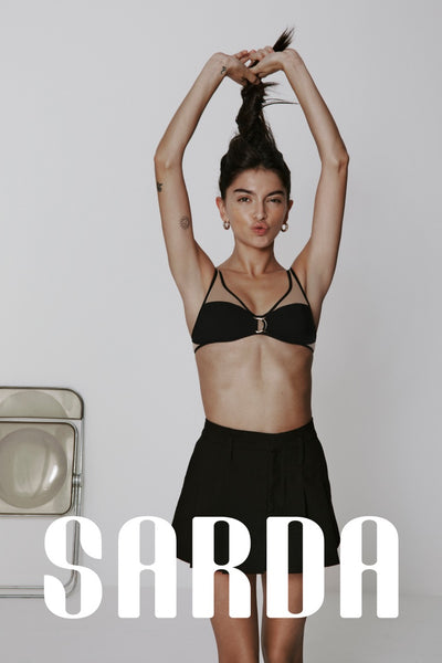 Sarda Avit Full cup Bra Black