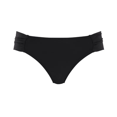 Panache Anya Riva Gather Bikini Bottoms Black