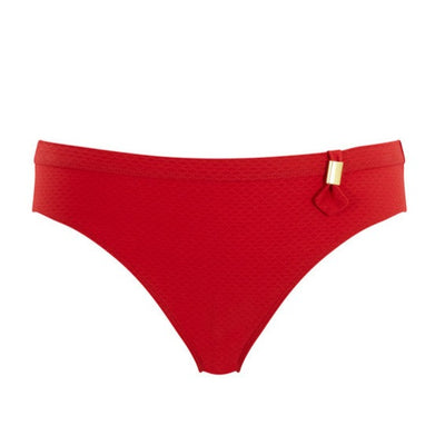 Panache Swim Marianna Classic Bikini Bottoms Crimson