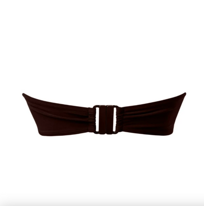 Kaanda Beach Life Maxime Bandeau Top Brown