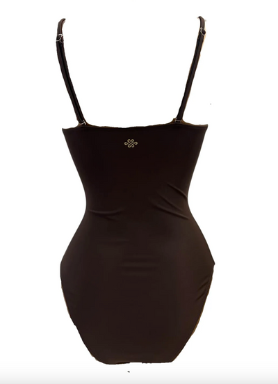 Kaanda Beach life Maxime Bandeau Onepiece Brown