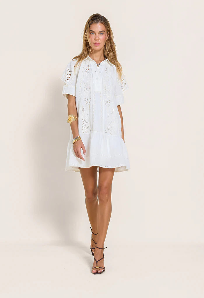 Scarlett Poppies Solara Dress Vanilla