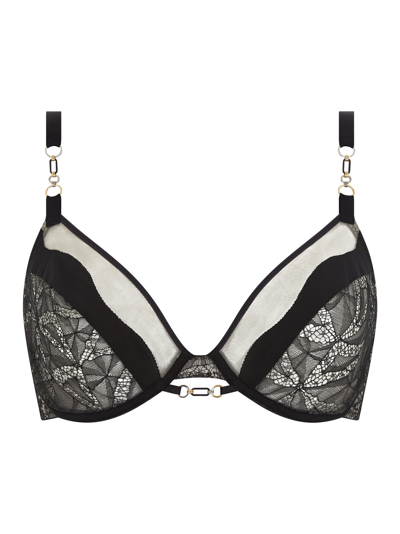 Chantelle X Spark Underwired Bra Black