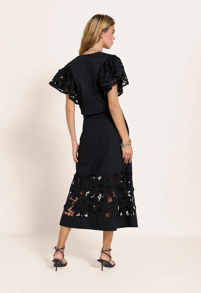 Scarlett Poppies Talitha Skirt Onyx Black