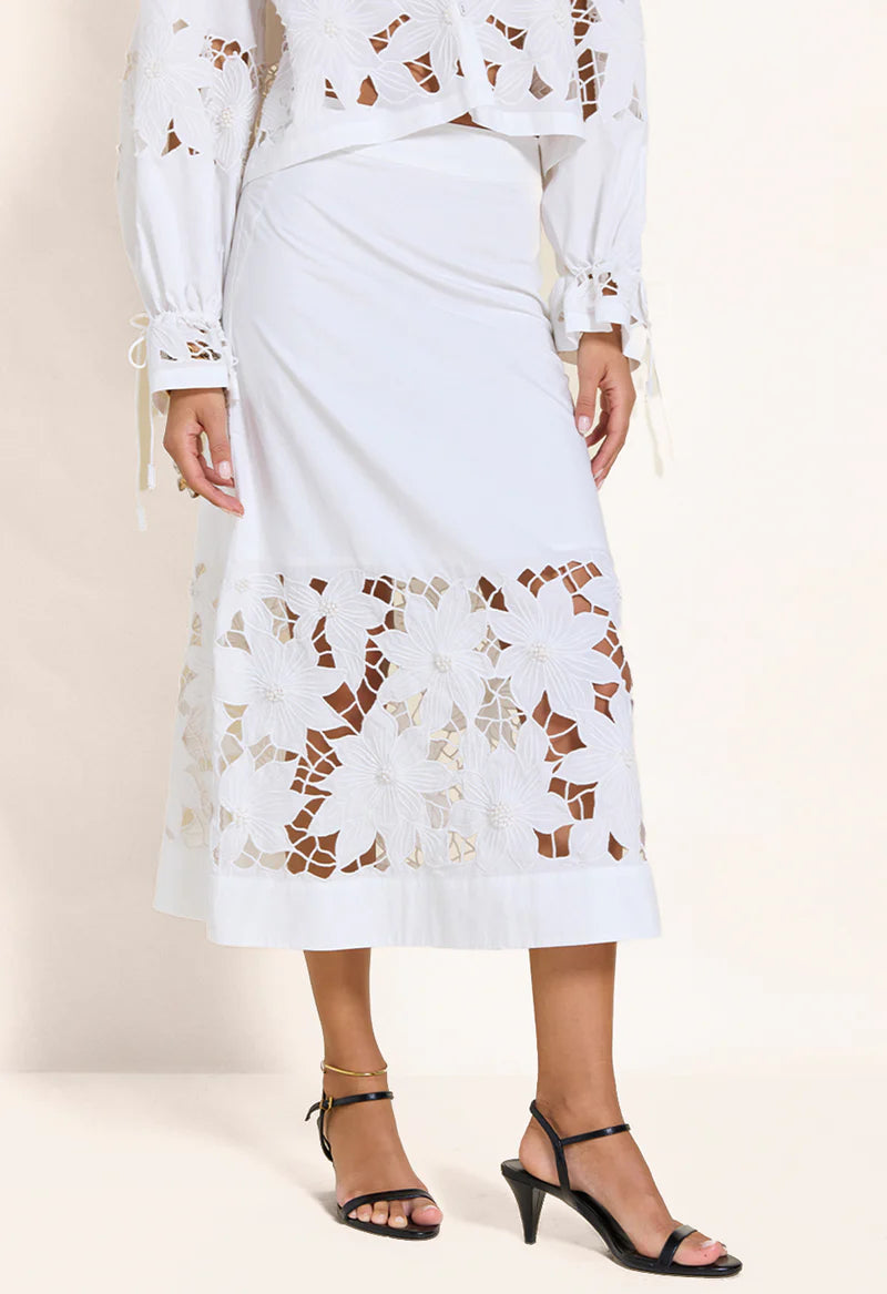 Scarlett Poppies Talitha Skirt Cripsy White