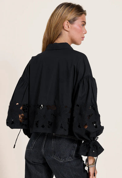 Scarlett Poppies Tasmin Top Onyx Black