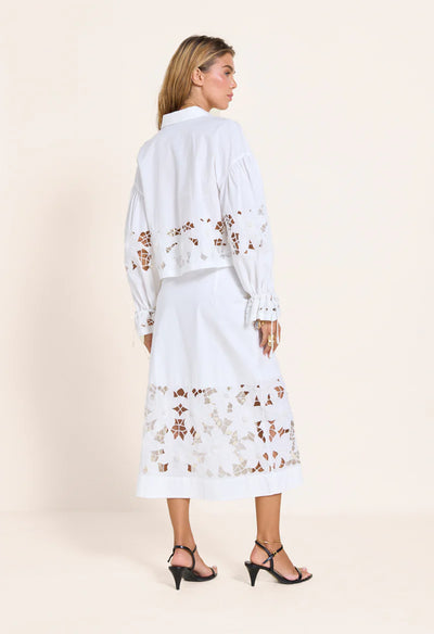 Scarlett Poppies Tasmin Top Cripsy White