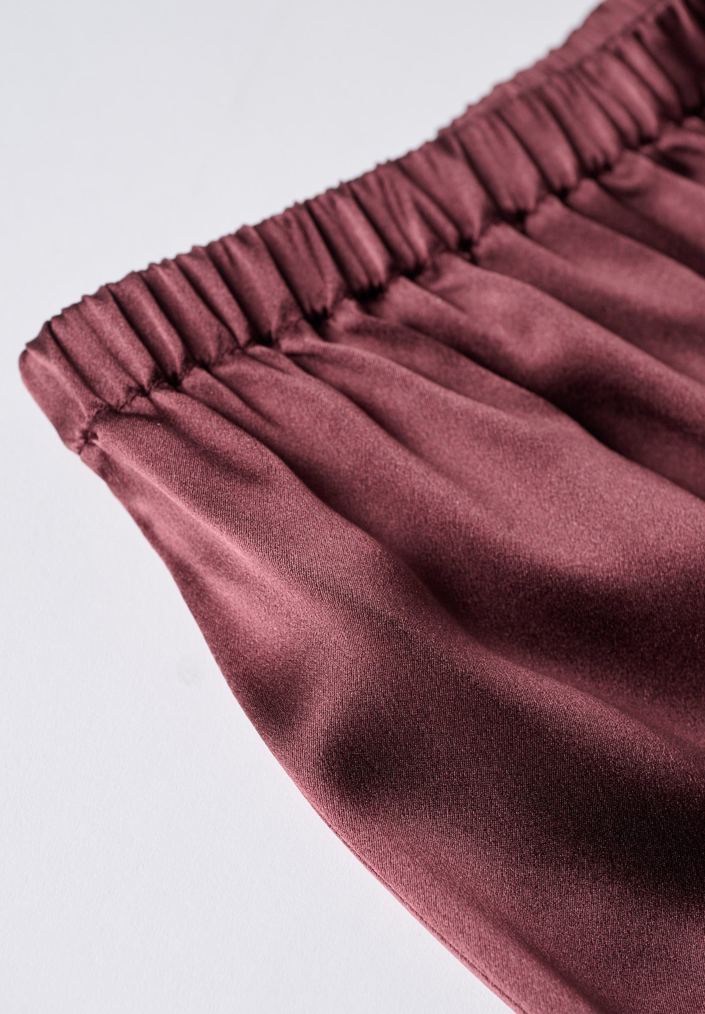Luna di Seta Silk Pajama Burgundy