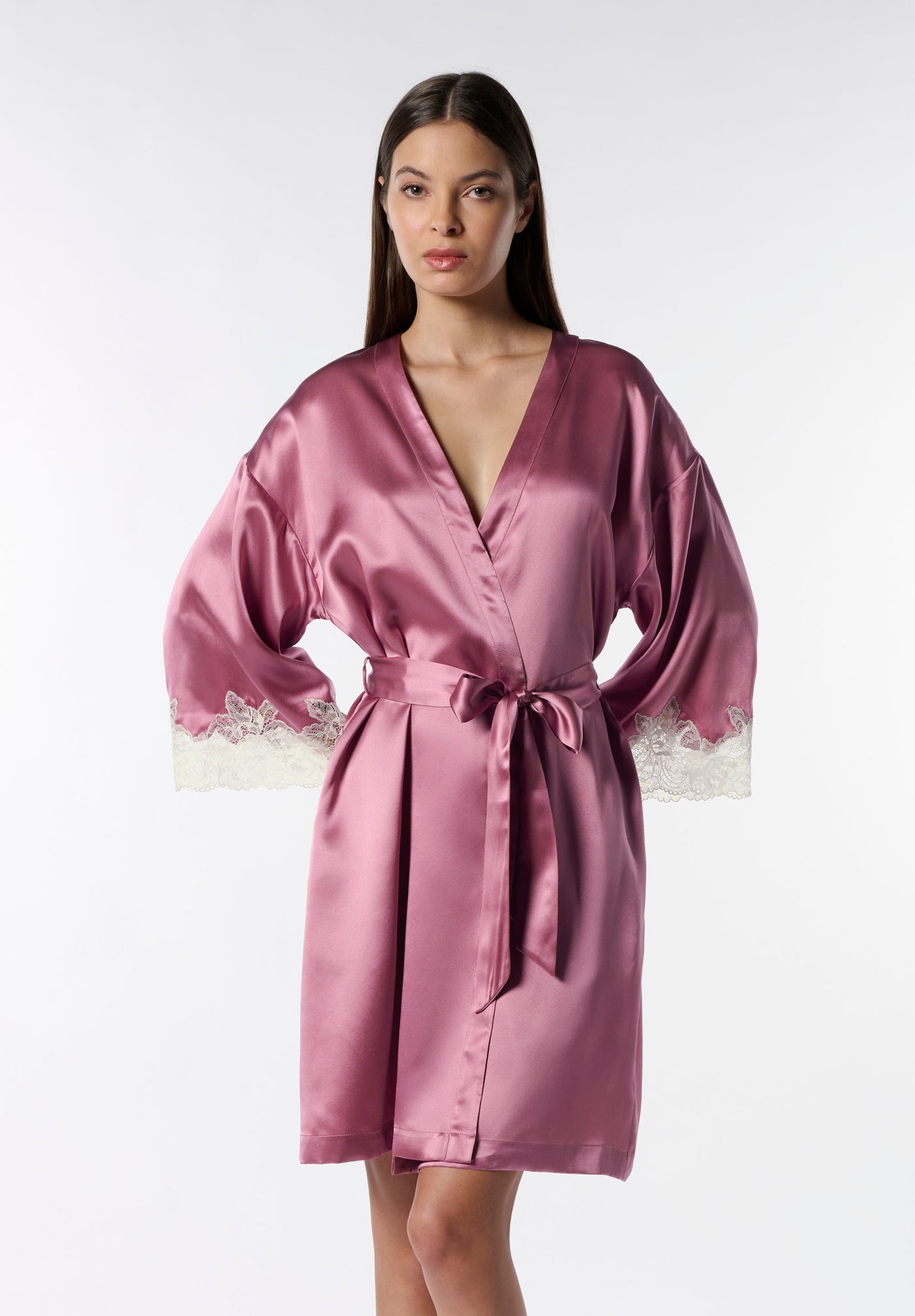 Luna di Seta Kimono Rosé
