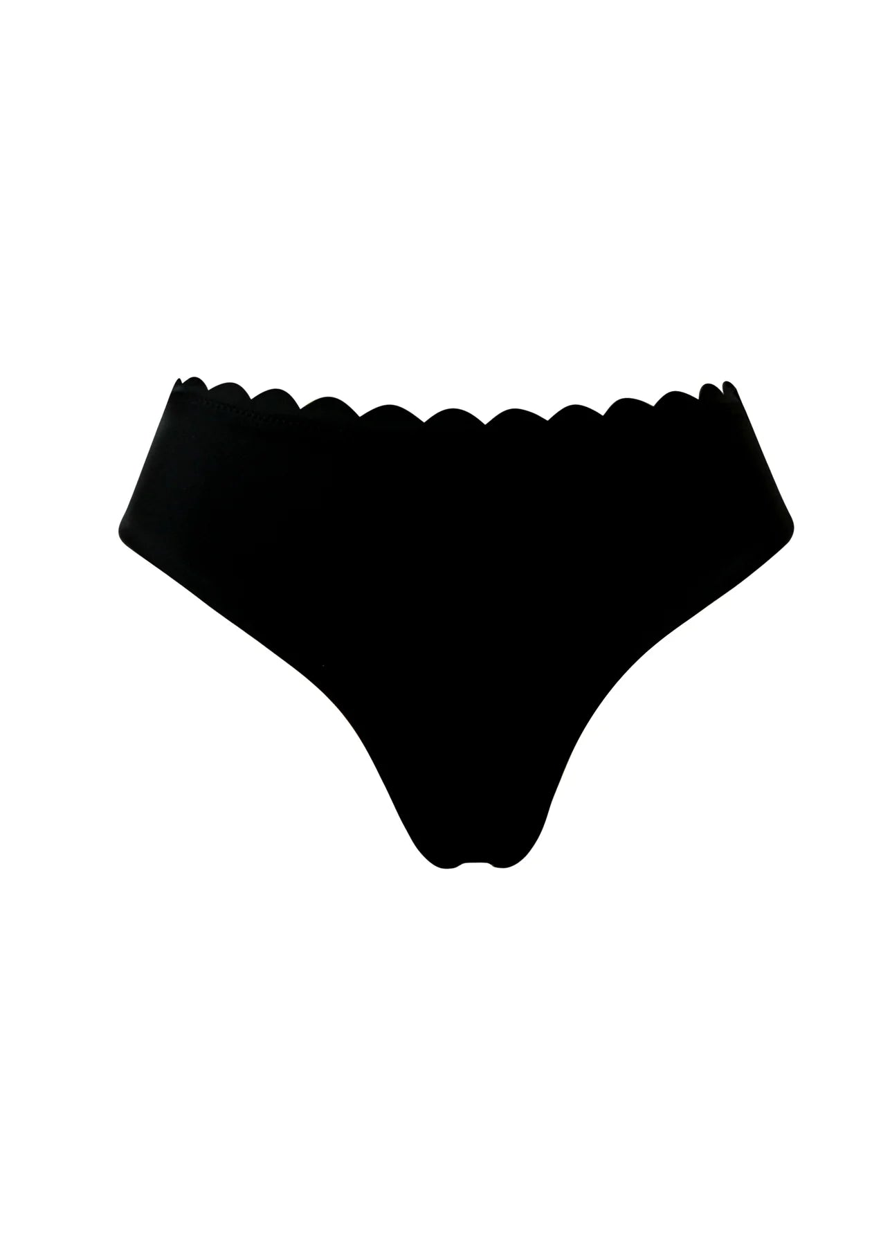 Kaanda Beach life venus mid rise bottom Black