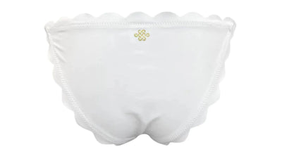 Kaanda Beach Life venus tie bikini brief White