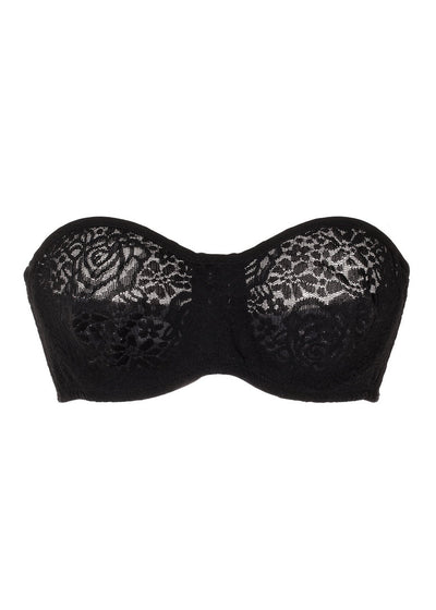 Wacoal Halo lace Strapless bra Black