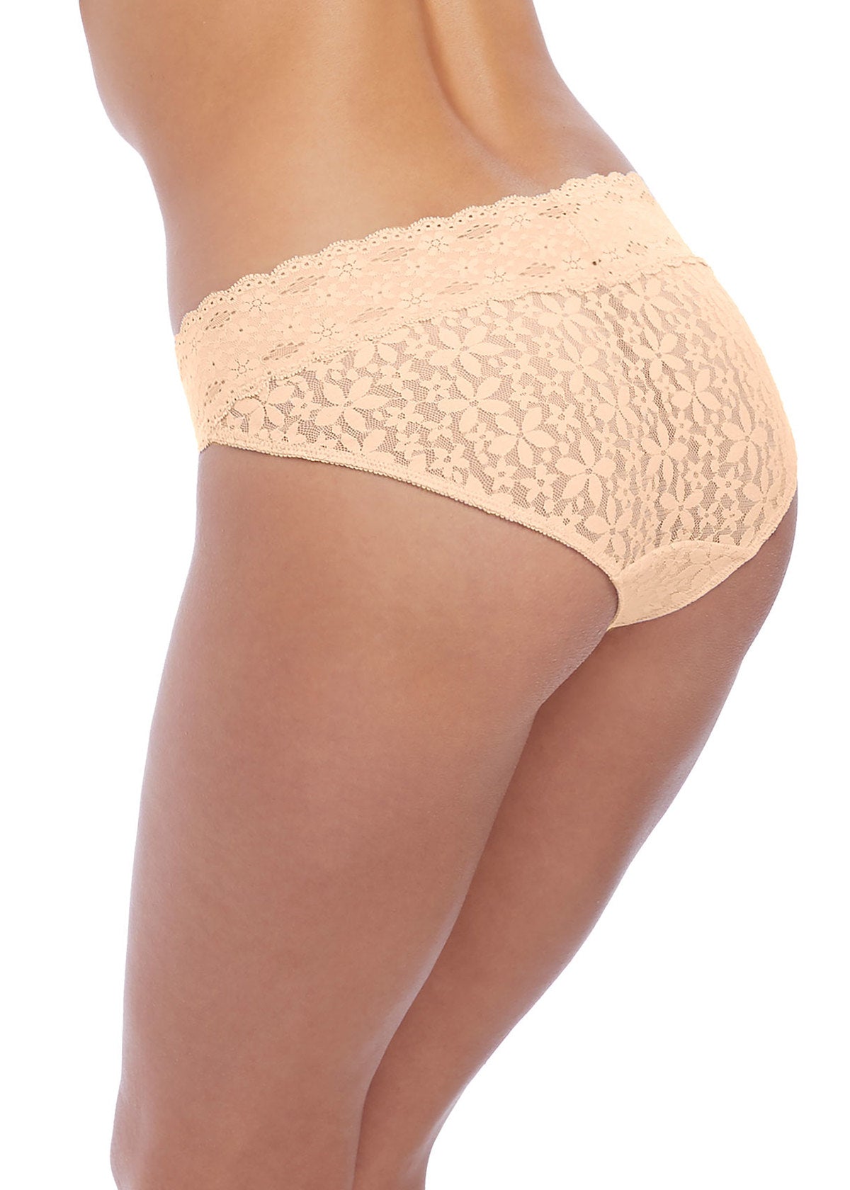 Wacoal Halo Lace Bikini Brief Nude