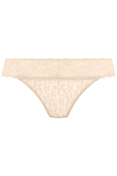 Wacoal Halo Lace Bikini Brief Nude