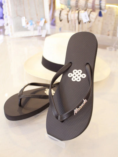Kaanda Beach Life Flipflop Black