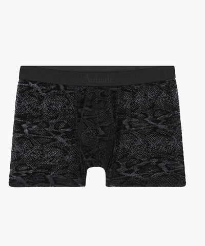 Aubade Boxer Black Python