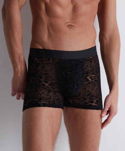 Aubade Boxer Black Python