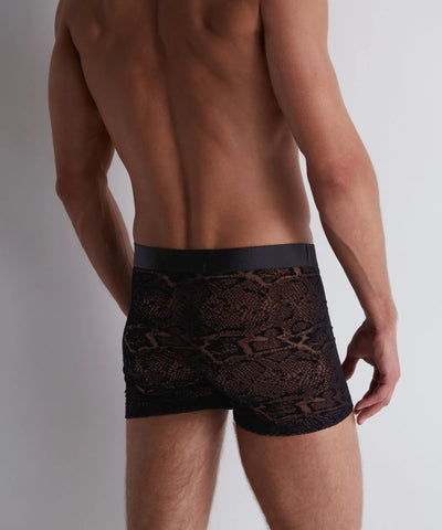 Aubade Boxer Black Python