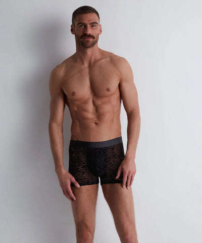 Aubade Boxer Black Python