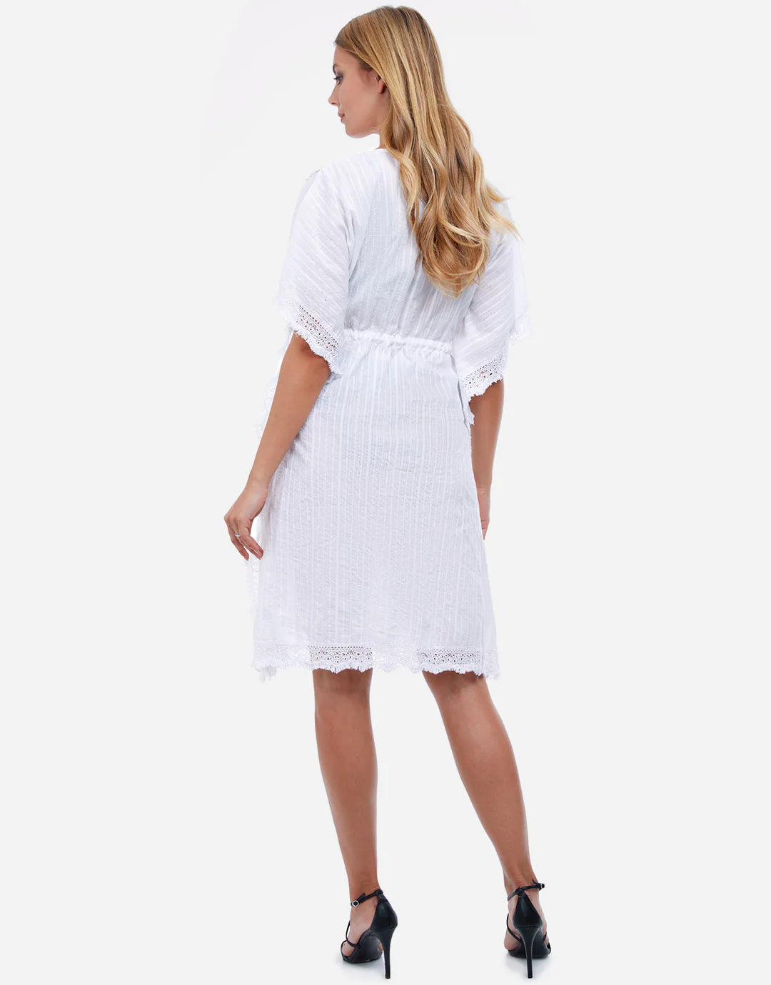 Gottex Profile Tutti Frutti Kaftan Dress White