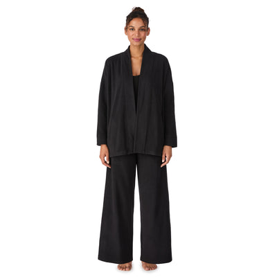DKNY Let’s Get Cozy L/S Top & Pant Black